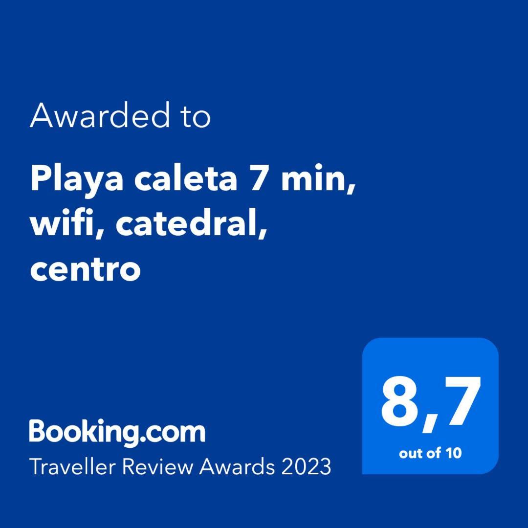 加的斯Playa Caleta 7 Min, Wifi, Catedral, Centro公寓 外观 照片