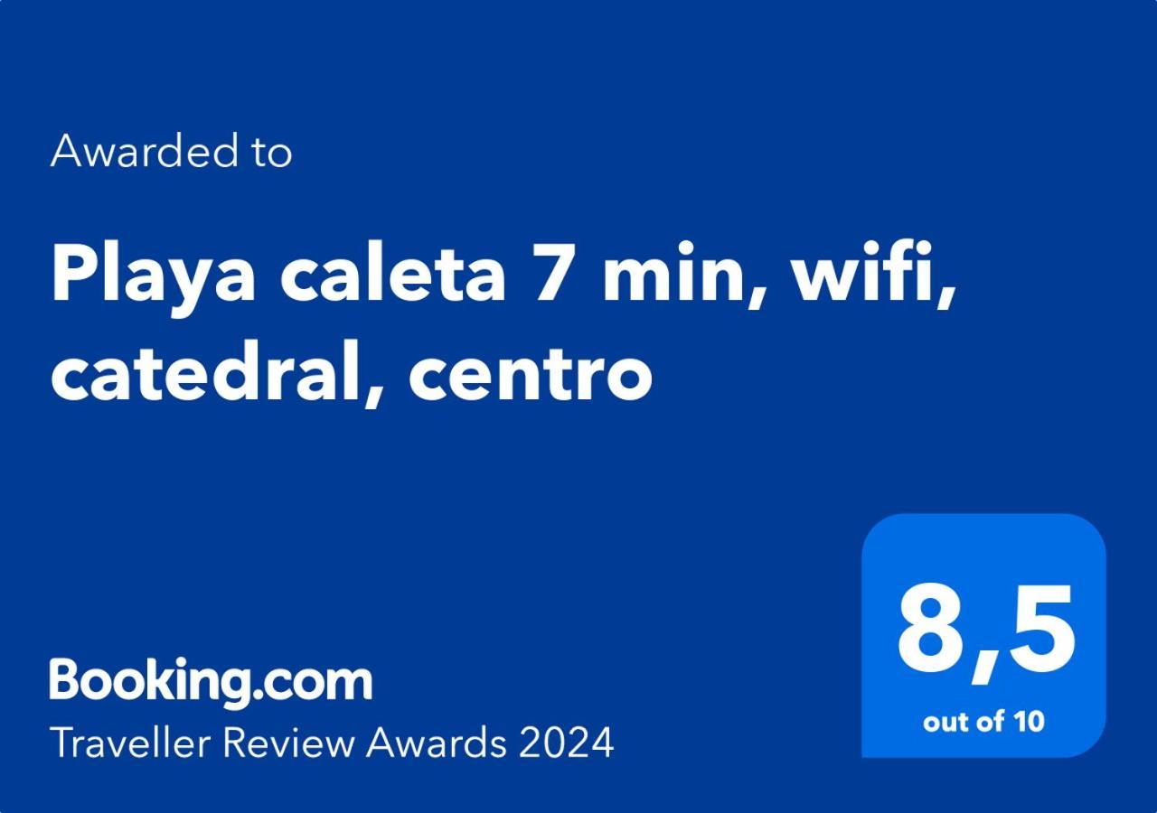 加的斯Playa Caleta 7 Min, Wifi, Catedral, Centro公寓 外观 照片